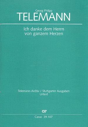 Ich danke dem Herrn vom ganzen Herzen TVWV 7:14